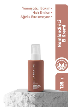 Iva Natura Organik El Bakım Kremi Shea, Argan & Jojoba Yağları – Yoğun Nem De...