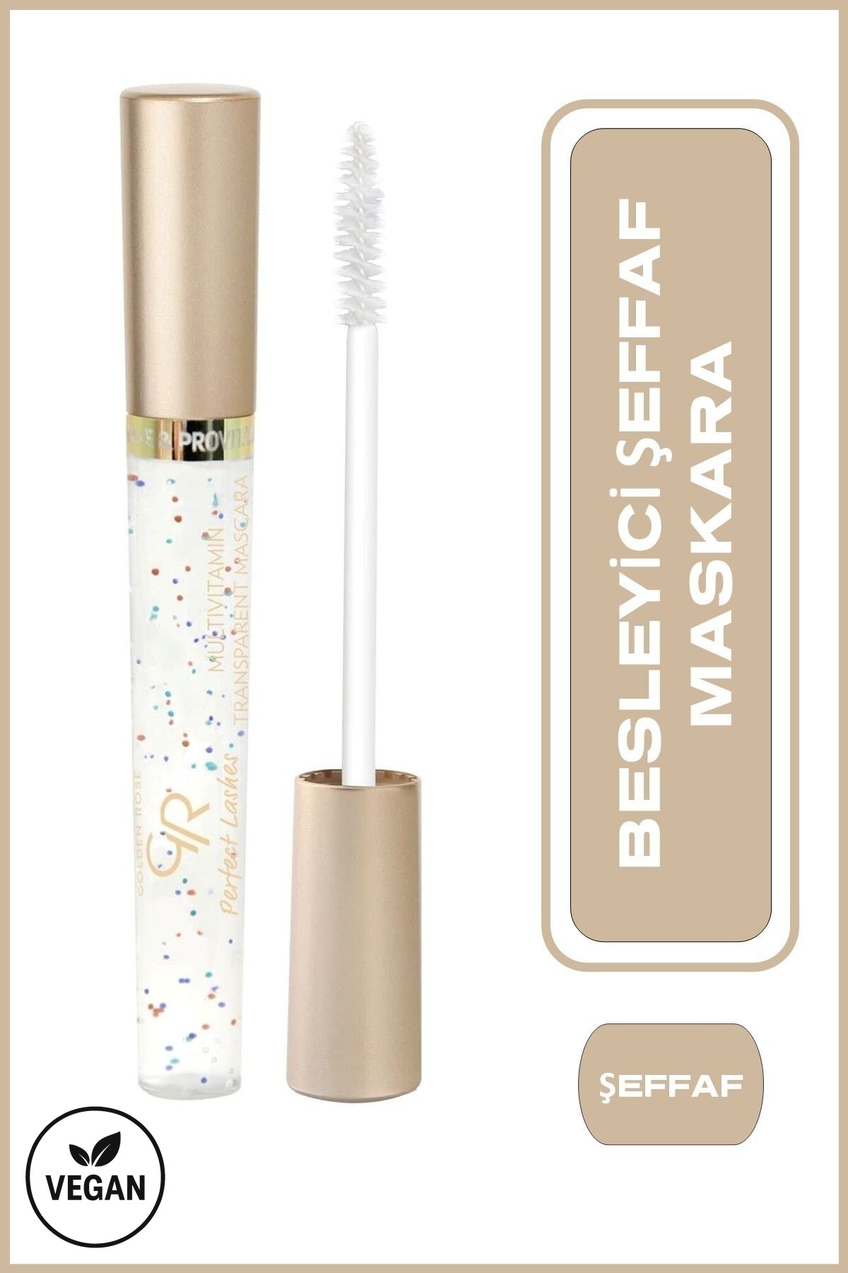 گلدن رز ریمل شفاف مولتی ویتامین پرفکت لشز ۱۱ میلی لیتر