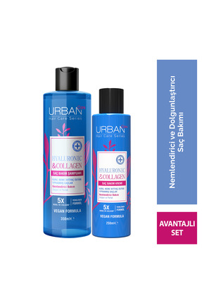 Urban Care Hyaluronic & Collagen Ekstra Dolgunlaştırıcı Saç Bakım Şampuanı ve...