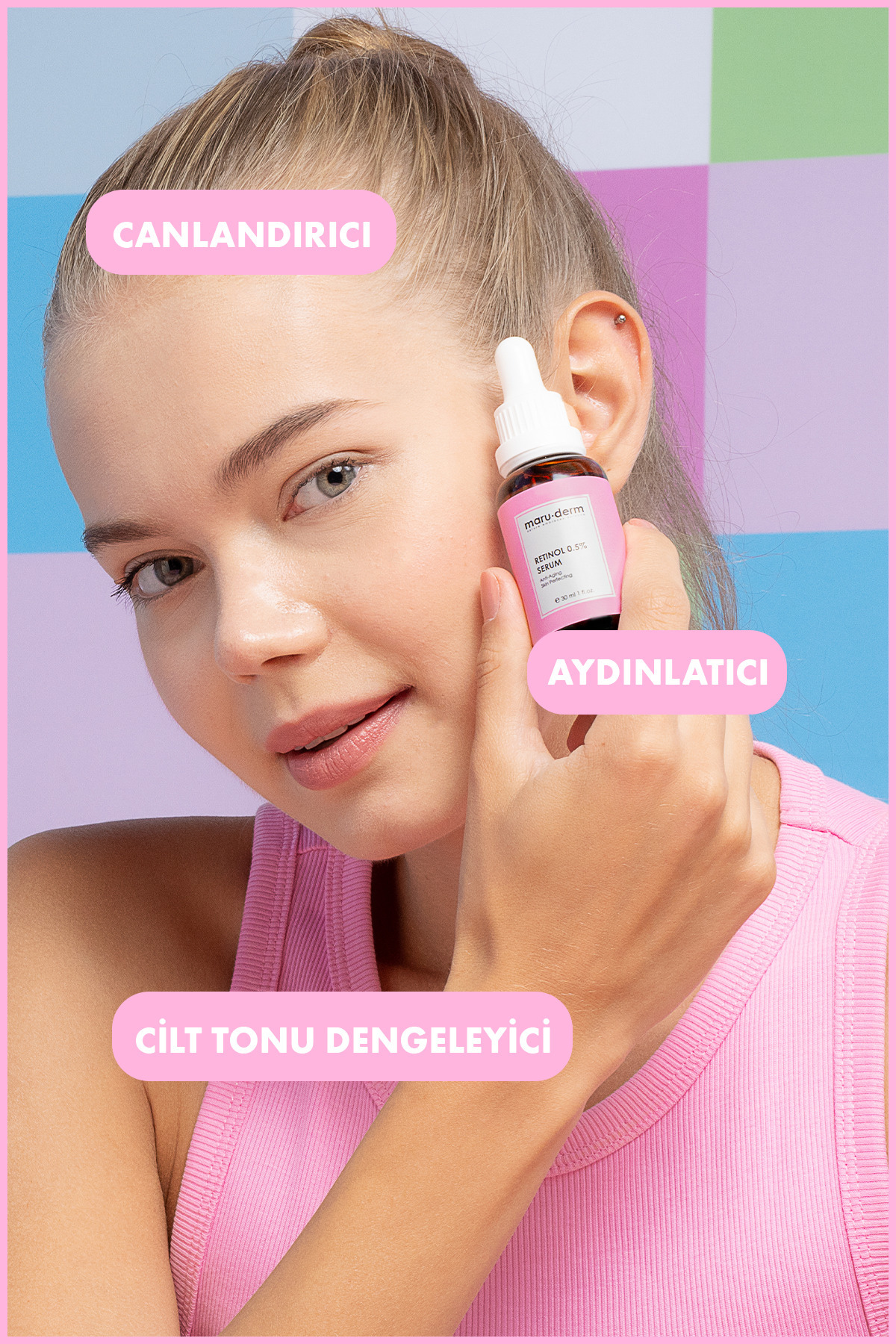 Maruderm Retinol 0.5% Cilt Yenileyici Bakım Serumu 30 ml — 8682397030796 — تصویر 5 از 6