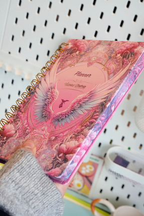 Victoria's Journals A5 Spiralli Süresiz-Motivasyon Sayfalı-Haftalık Planlayıc...