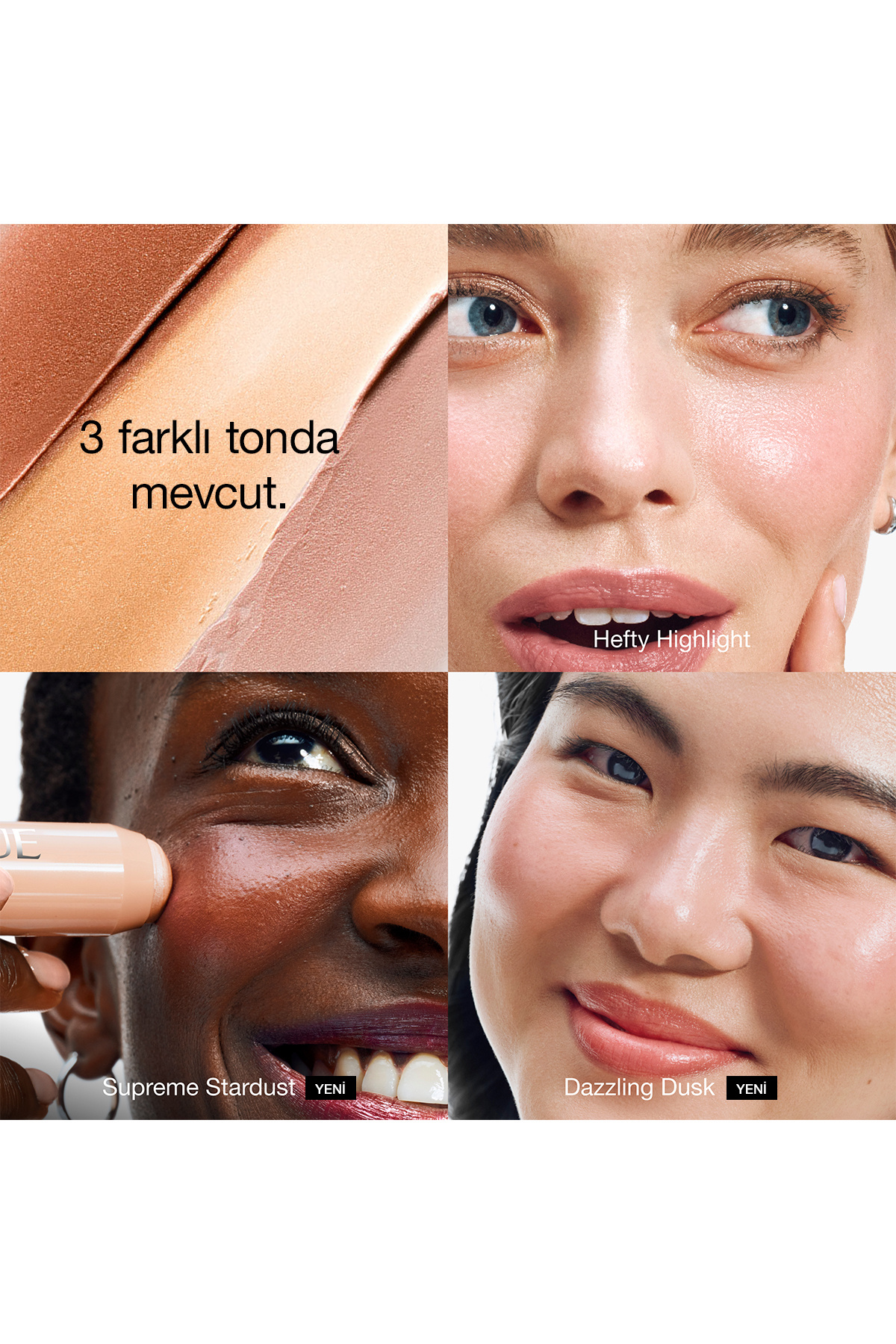 Chubby Stick™ Aydınlatıcı - Renk: Supreme Stardust 6g | Yağsız Krem Formül — طلایی 34748 — تصویر 5 از 6