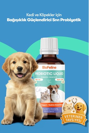 BioFeline İshal, Kabızlık ve Sindirim Problemleri Azaltıcı Kedi ve Köpek Sıvı...
