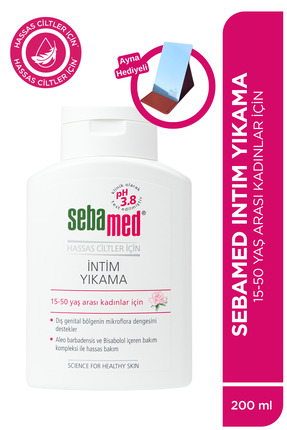 Sebamed İntim Yıkama Jeli Hassas Ciltler için ph3.8 Temizleyici İntim Bakım Ü...