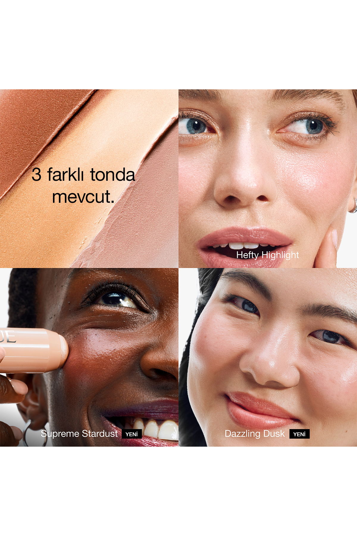 هایلایتر چوبک™ - سایه: Hefty Highlight 6 گرم | فرمول کرمی بدون روغن — طلایی 34748 — تصویر 6 از 6