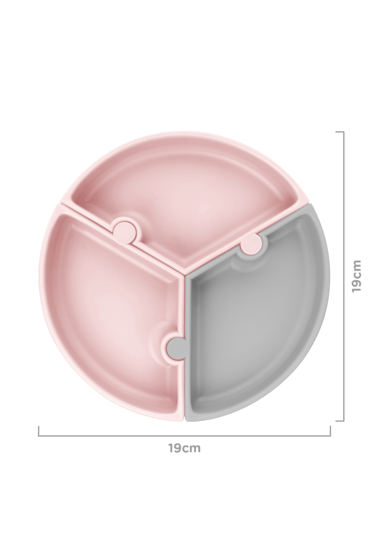 OiOi Pinky Pink (Puzzle, Mini Bardak, Mama Kaşığı) fotoğrafı 3 (önizleme)