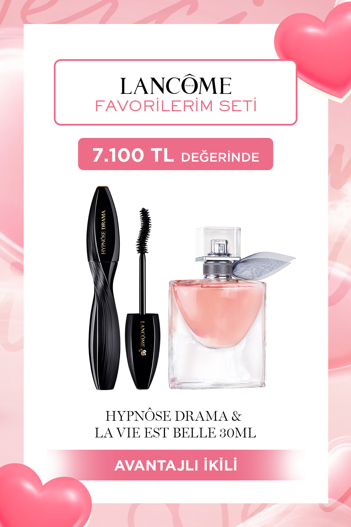Lancome Favorilerim Seti: La Vie Est Belle & Hypnose Drama 7829999999190 - Fiyatı, Yorumları