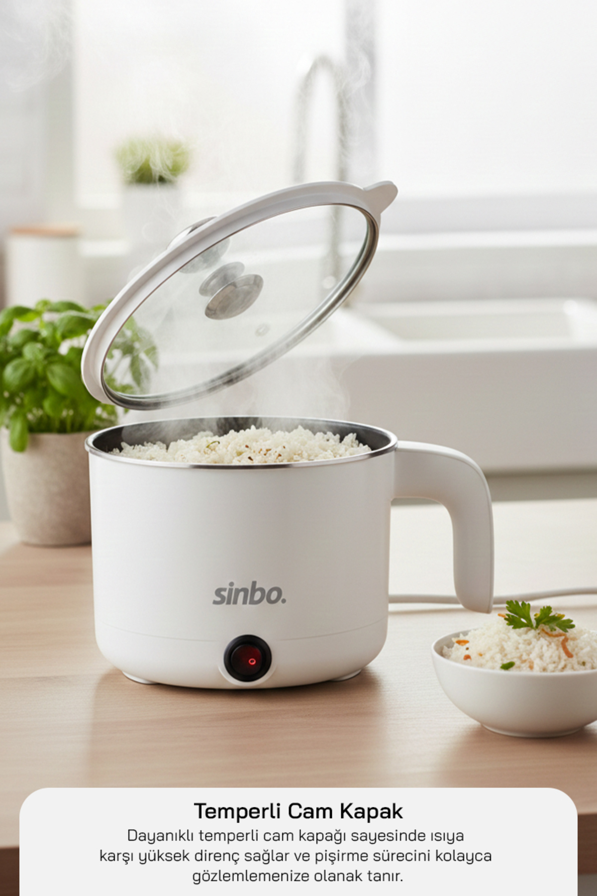 Sinbo Sco-5043 Çok Fonksiyonlu Buharlı Pişirici*12 Adet fotoğrafı 3 (önizleme)