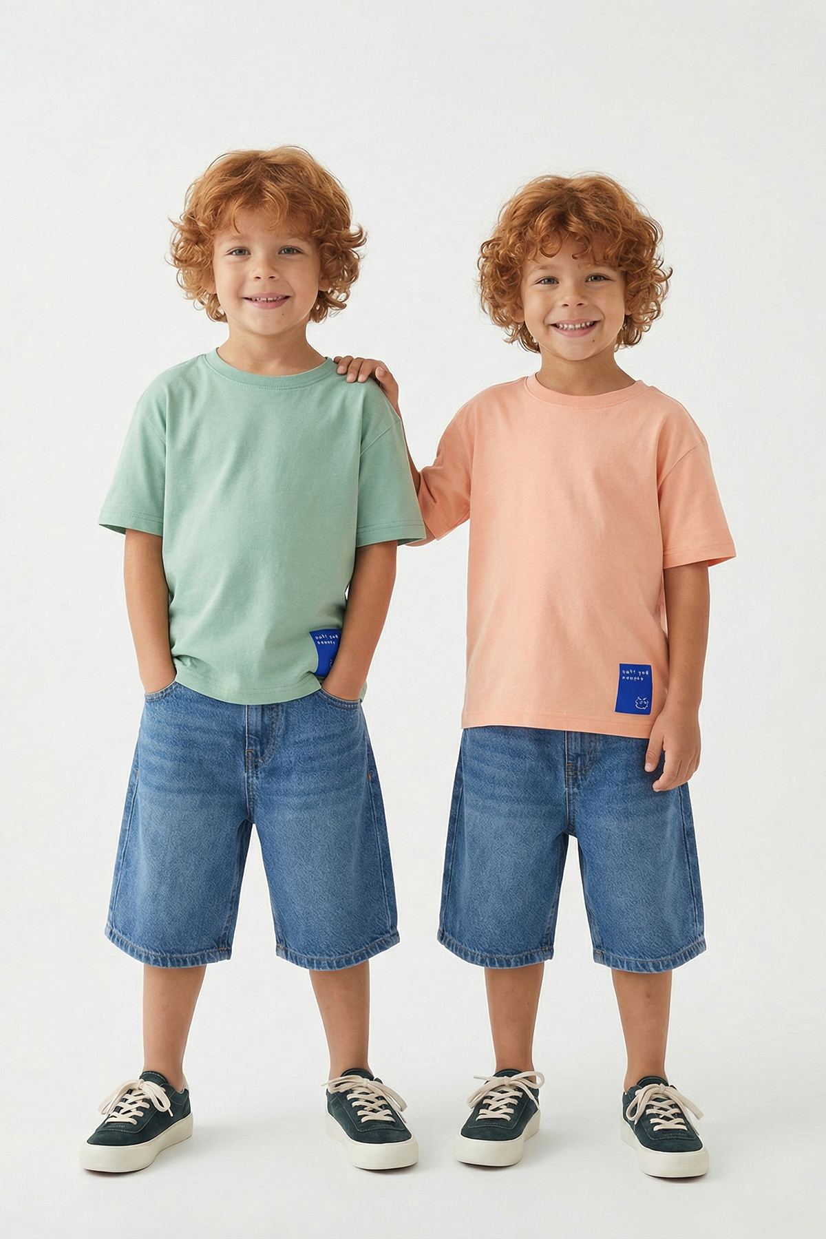 trendyolkids-unisex-pink-flat-short-regular-t