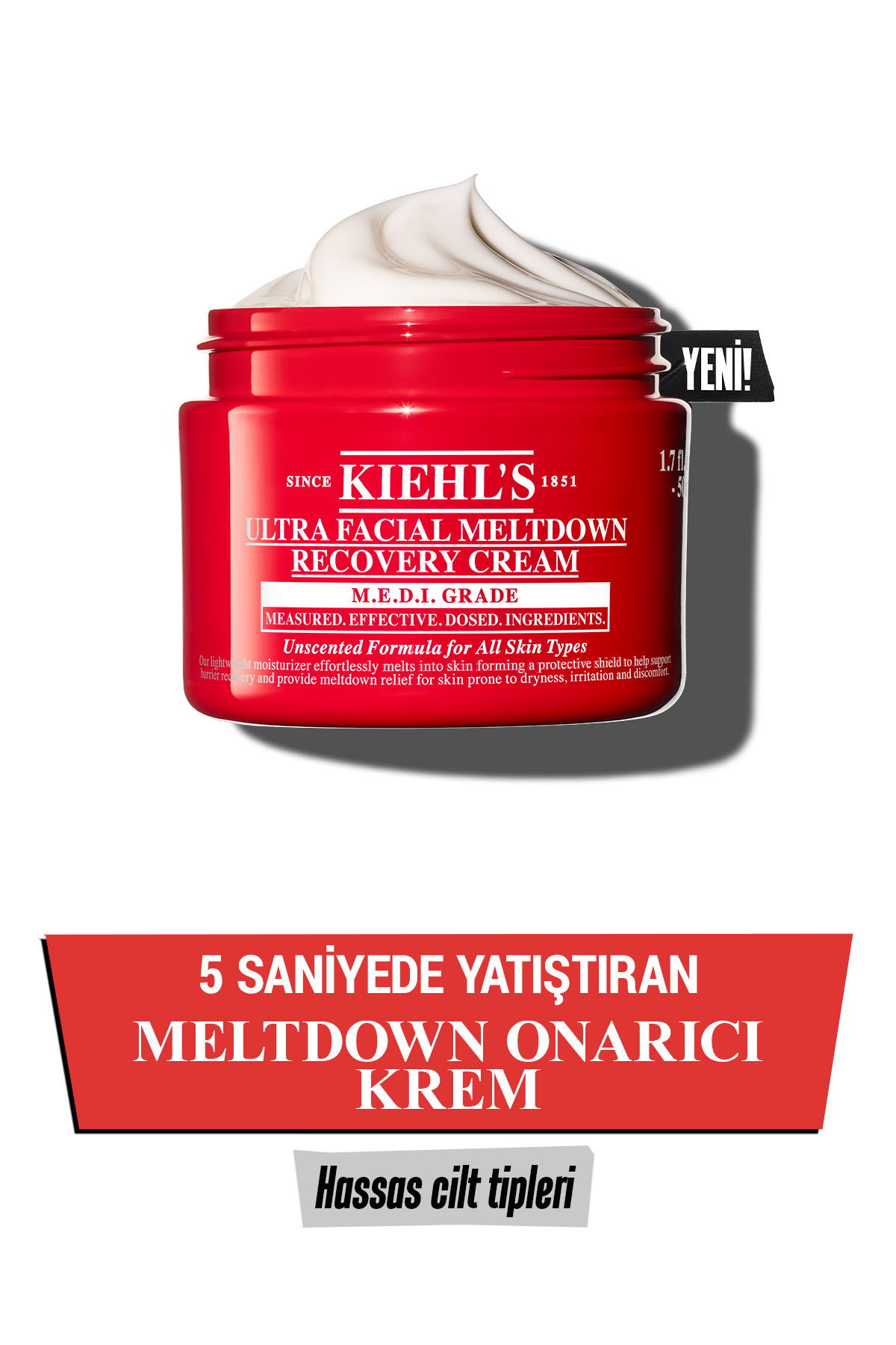 Kiehl's Ultra Facial Meltdown Cilt Bariyeri Onarıcı Nemlendirici Yüz Kremi 50 ml — S6244700