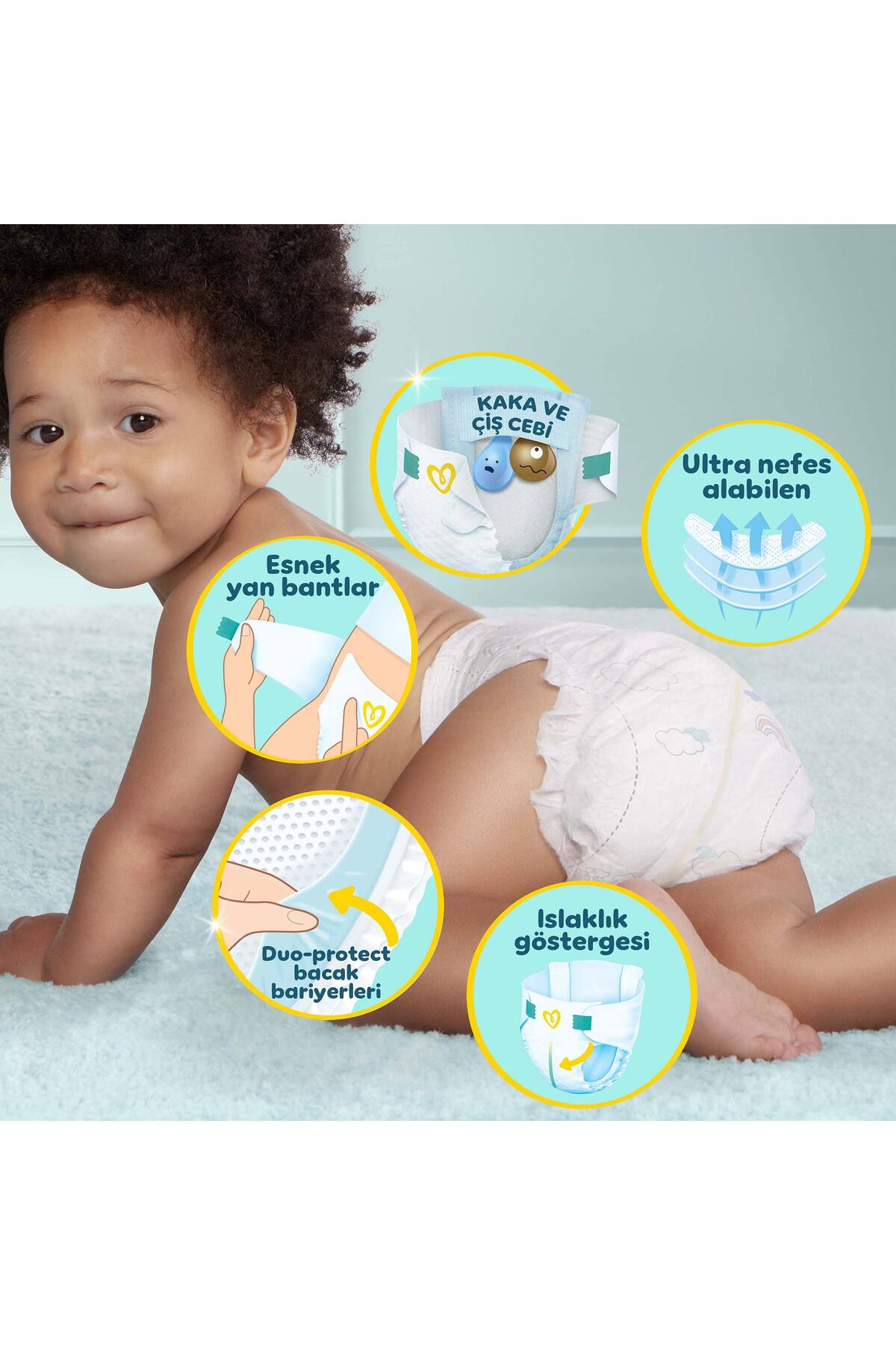 Prima Bebek Bezi Premium Care 5 Numara 74 Adet  Ultra Fırsat Paketi fotoğrafı 4 (önizleme)
