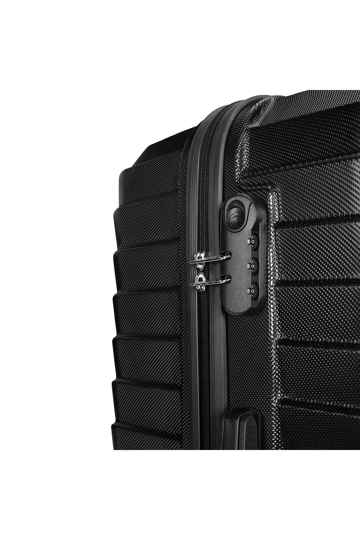 Wexta  WX-1001 Siyah Büyük Boy Valiz - Görsel 8