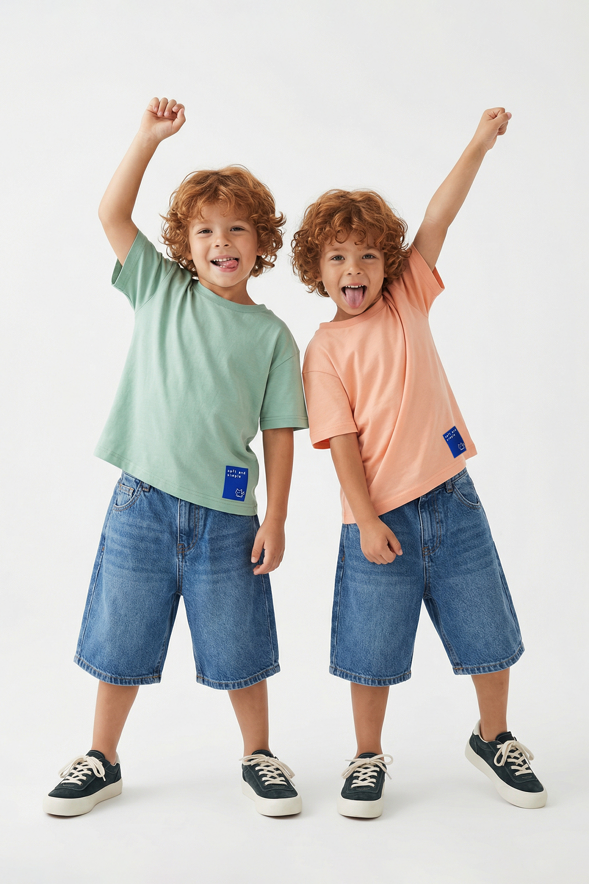 trendyolkids-unisex-pink-flat-short-regular-t