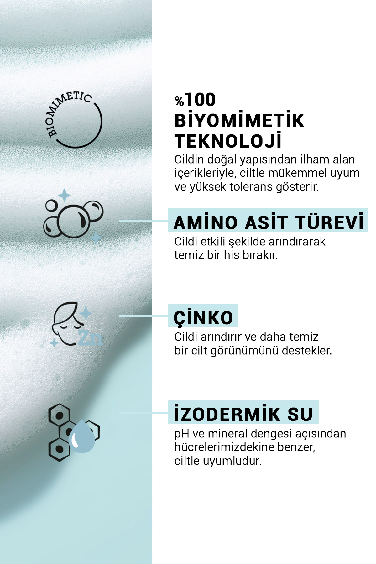 The Cleansing Foam Tüm Ciltler İçin Nazik Arındırıcı ve Yumuşatıcı Yüz Temizleme Köpüğü 150 ML — 3002091456 — تصویر 9 از 9