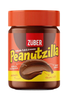 Züber Peanutzilla Kakaolu Yer Fıstığı Kreması 315g