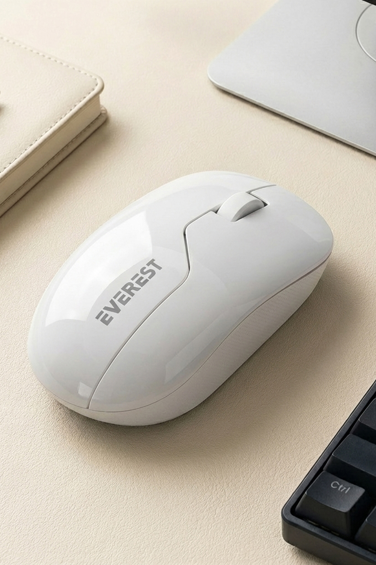 SMW-973 Usb Beyaz 2.4Ghz Kablosuz Mouse 6