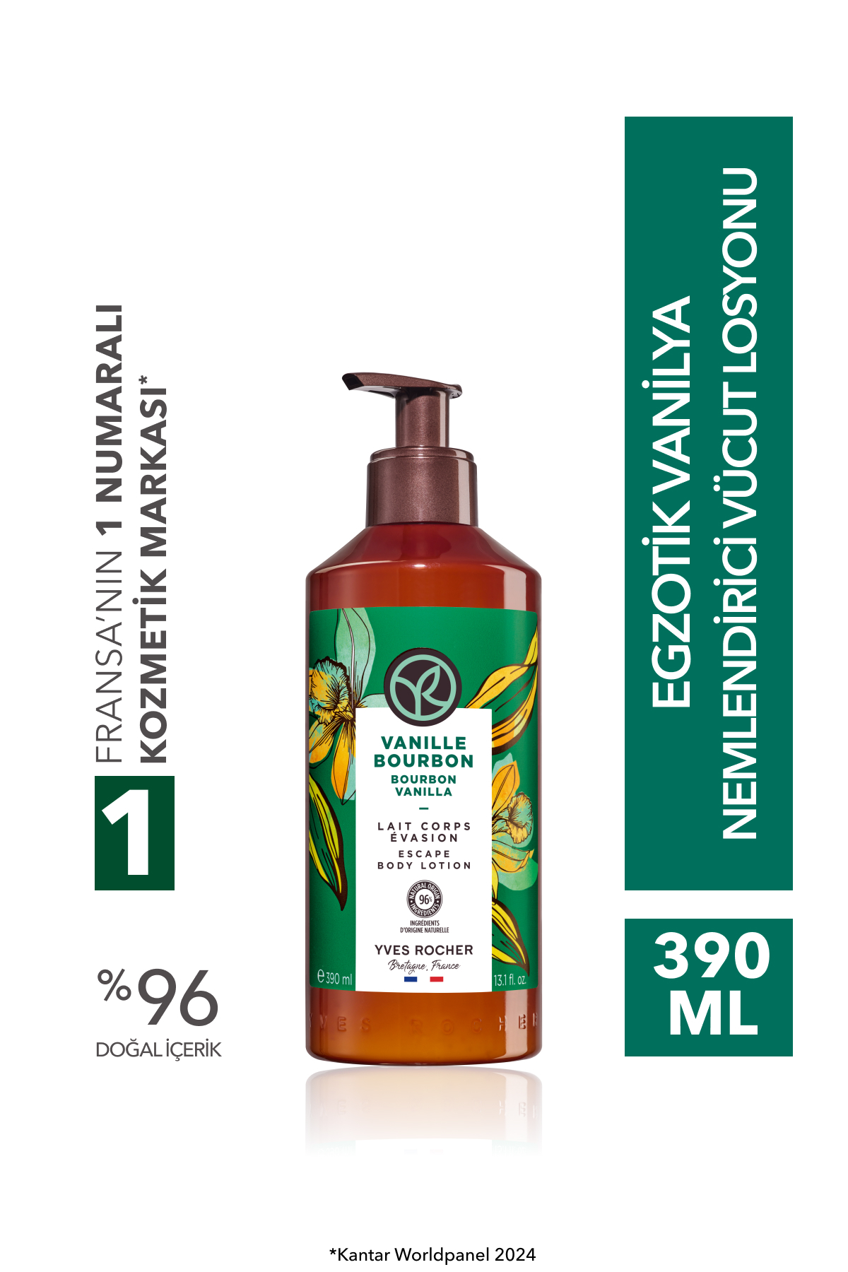Yves Rocher Nemlendirici Vücut Losyonu Egzotik Vanilya 390 ml - Fiyatı, Yorumları