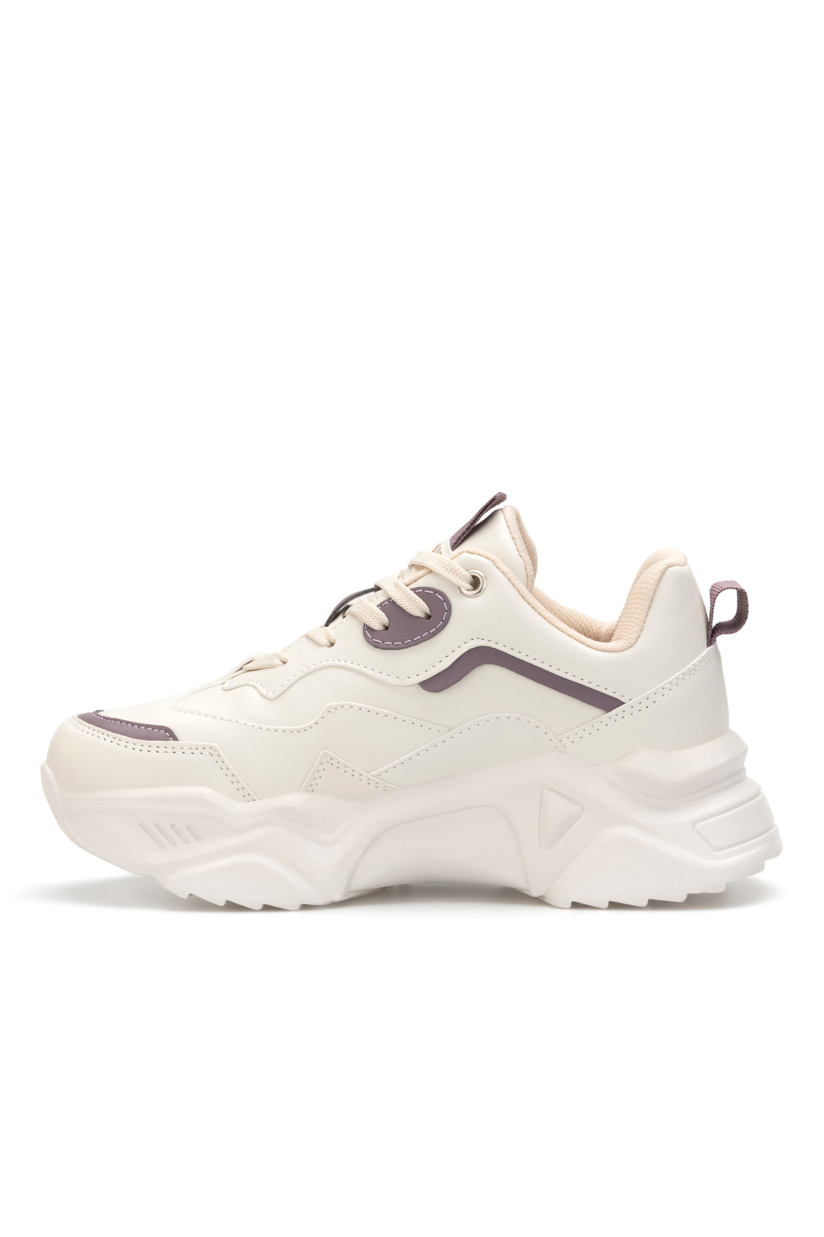 Dark Seer  DS.PMD239K2110 Bej Mor Kadın Sneaker Günlük Spor Ayakkabı - Görsel 18