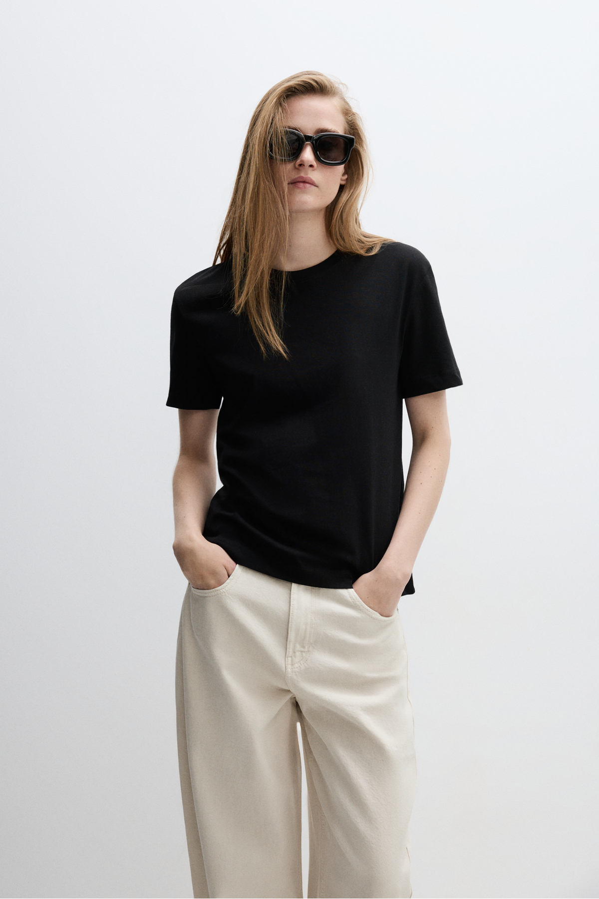 LEFTIES Dámske balenie 2 základných tričiek s okrúhlym výstrihom