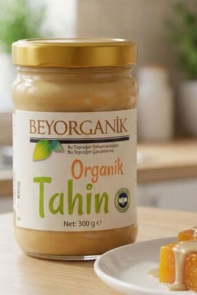 BEYORGANİK ORGANİK Tahin 300gr (SALMONELLA ve PESTİSİT ANALİZLİ)