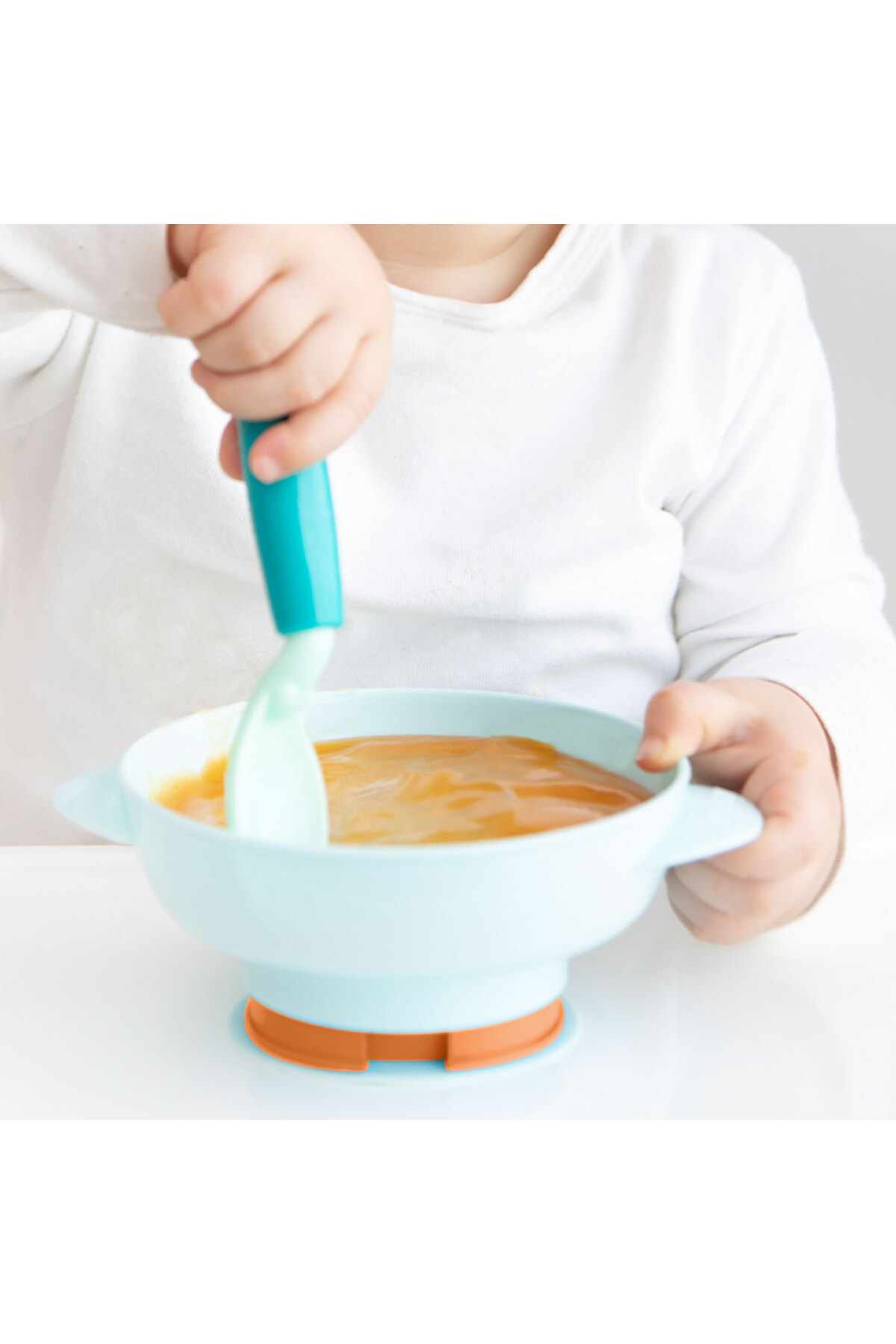 Wee Baby 360 Dönen kaşık Turkuaz 1 Adet fotoğrafı 5 (önizleme)