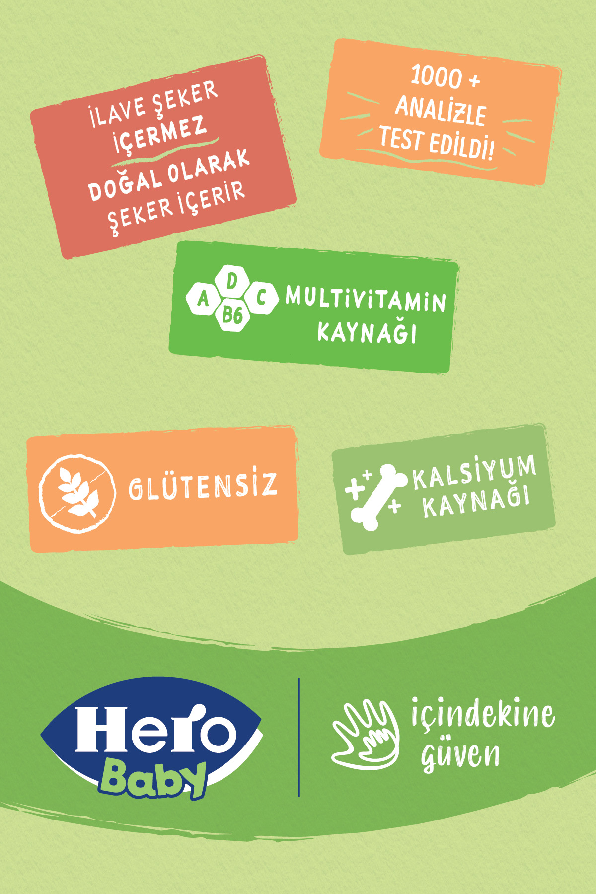 Hero Baby Sütlü Muzlu Pirinçli 200g x3 fotoğrafı 5 (önizleme)
