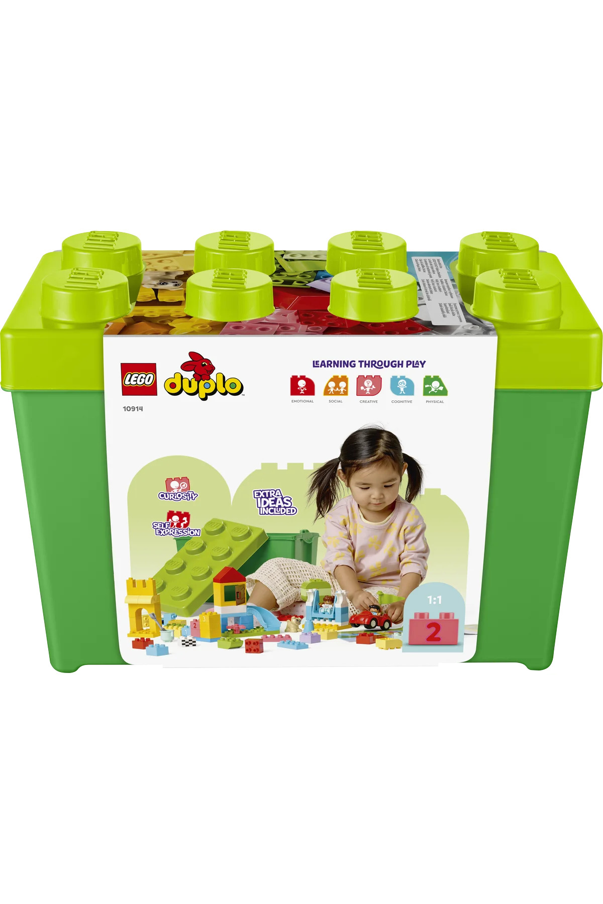 LEGO ® DUPLO Classic Lüks Yapım Parçası Kutusu 10914 - 1.5+ Eğitici Oyuncak Yapım Seti (85 Parça) fotoğrafı 3 (önizleme)
