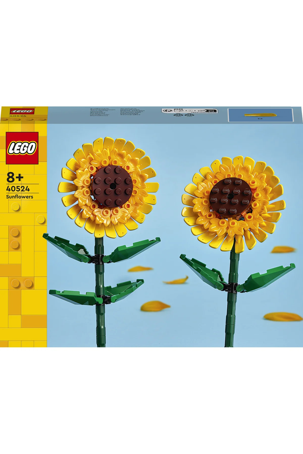 LEGO ® Botanicals Ayçiçeği 40524 - 8+ Yaratıcı Çiçek Model Yapım Seti (191P) fotoğrafı 3 (önizleme)