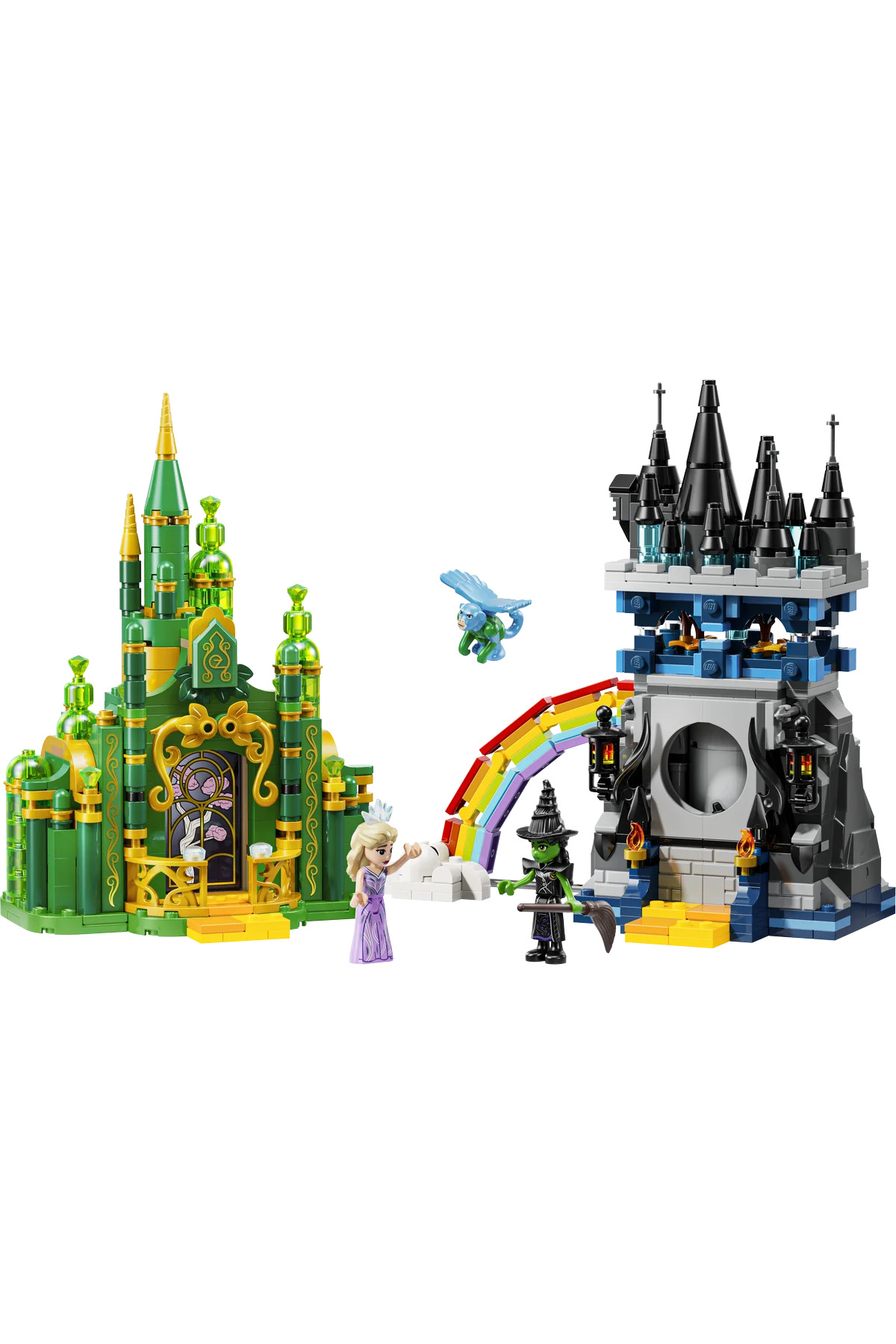 LEGO ® Wicked Emerald City ve Kiamo Ko Kalesi 75689 - 9+ Yaş için Oyuncak Yapım Oyuncağı (860 Parça) fotoğrafı 2 (önizleme)