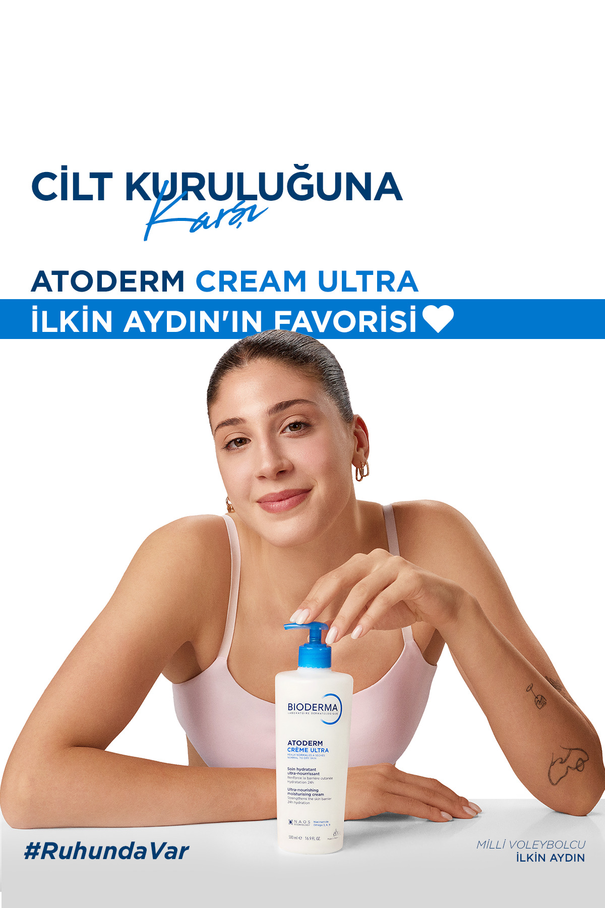 Bioderma Atoderm Cream Ultra Kuru Ciltler Bebek, Çocuk, Yetişkin Nemlendirici Yüz, Vücut Bakım Kremi 500 ml fotoğrafı 3 (önizleme)