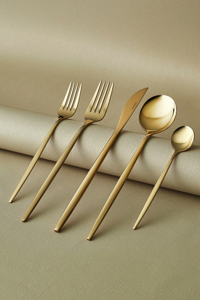 Karaca Orion Shiny Gold 30 Parça 6 Kişilik Çatal Kaşık Bıçak Seti