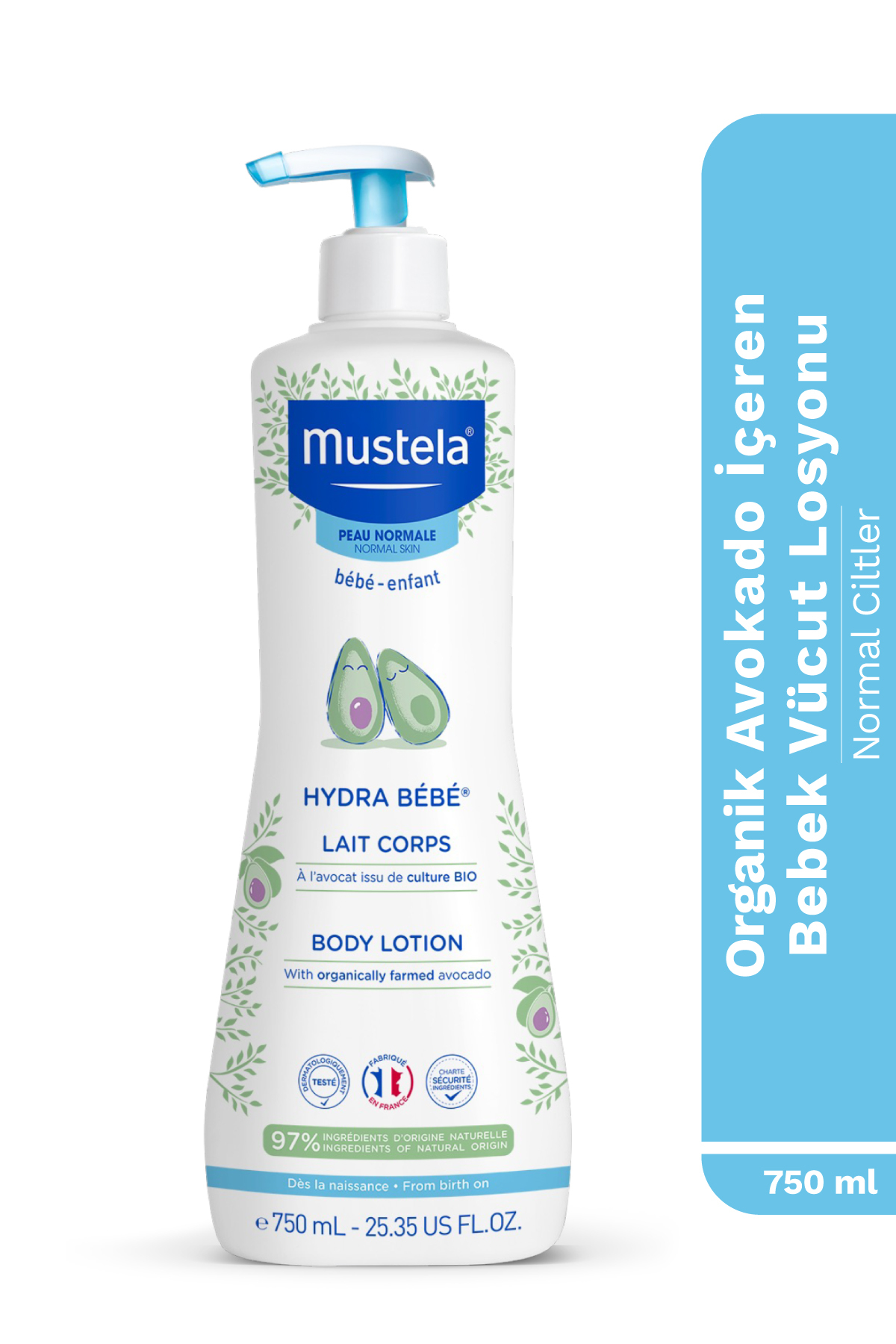 Mustela Hydrabebe Body Lotion Vücut Losyonu 750 ml - Fiyatı, Yorumları