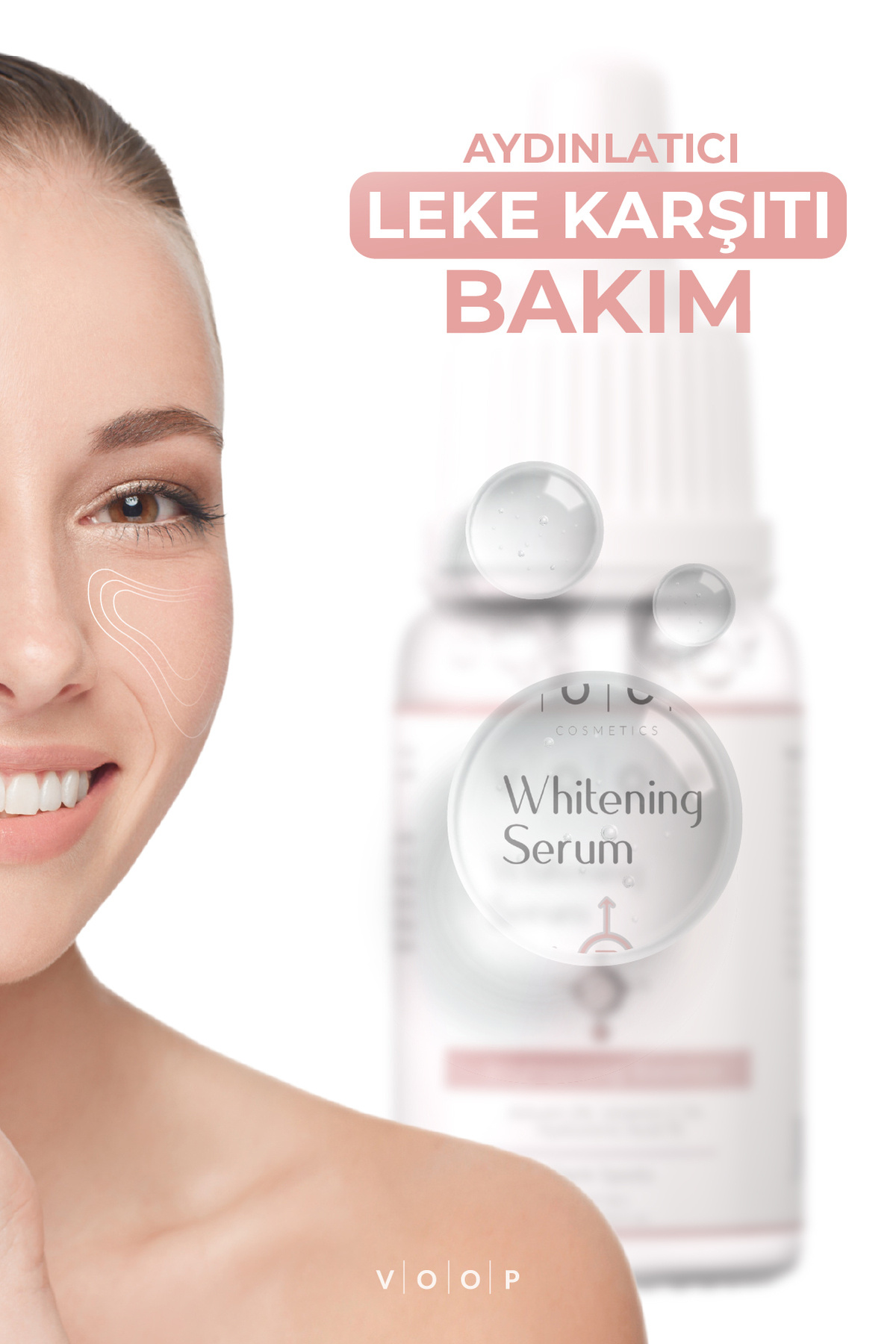 Whitening Ton Eşitleyici Mini Beyazlatıcı Serum 10 ml | %2 Arbutin, %3 Vitamin C, %1 Hyaluronik Asit — 641 — تصویر 5 از 7