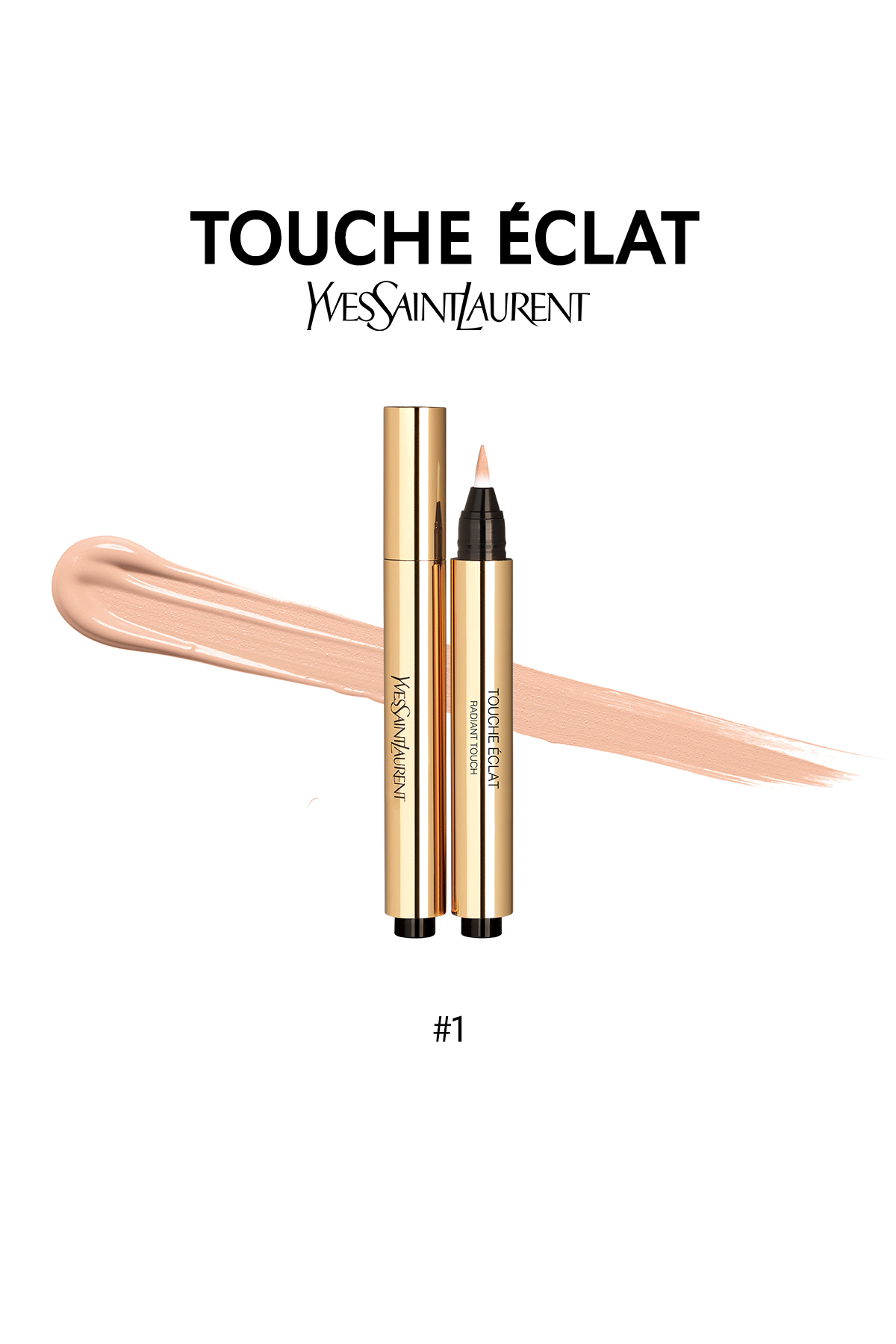کرم پودر روشن کننده 8 ساعته Touche Eclat Stylo Beauty Sleep Enhancing Illuminator 1 - Rose Radiance 3365440007017 — بژ L013XXXX