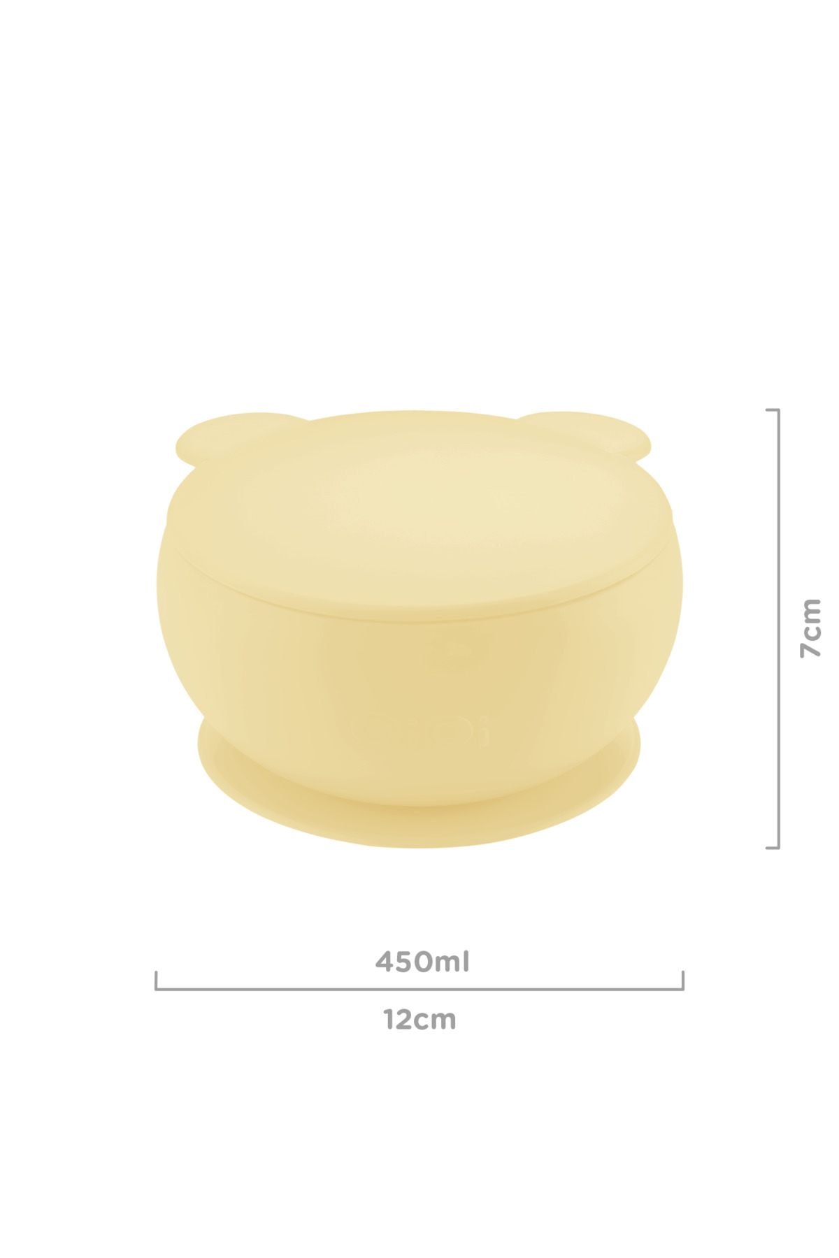 OiOi Sarı Beslenme Aksesuarları  Silikon Set 5 Parça fotoğrafı 5 (önizleme)