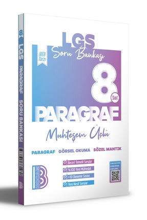 Benim Hocam Yayınları LGS 8.Sınıf Paragraf Soru Bankası