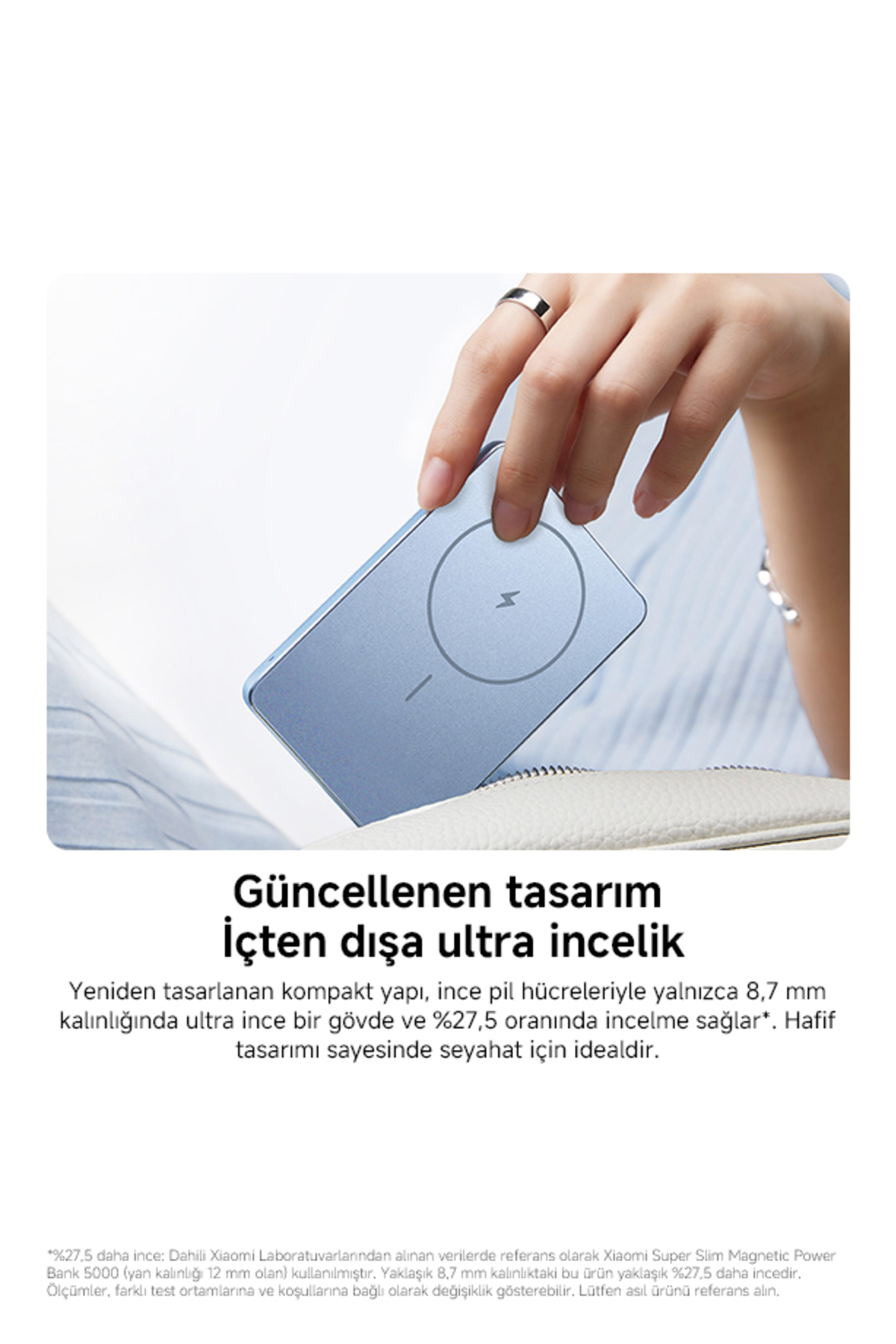 Super Slim Magnetic Power Bank 5000 6