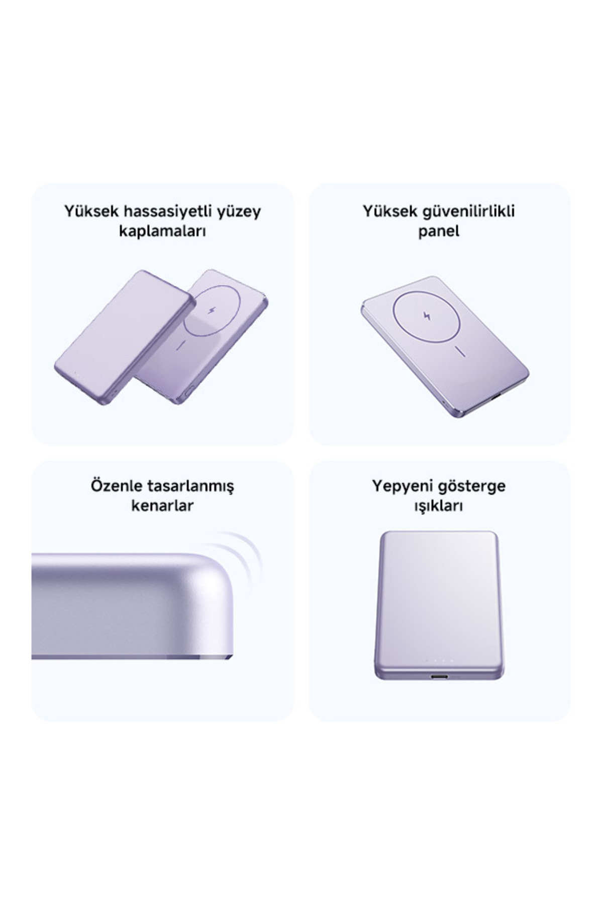 Super Slim Magnetic Power Bank 5000 10