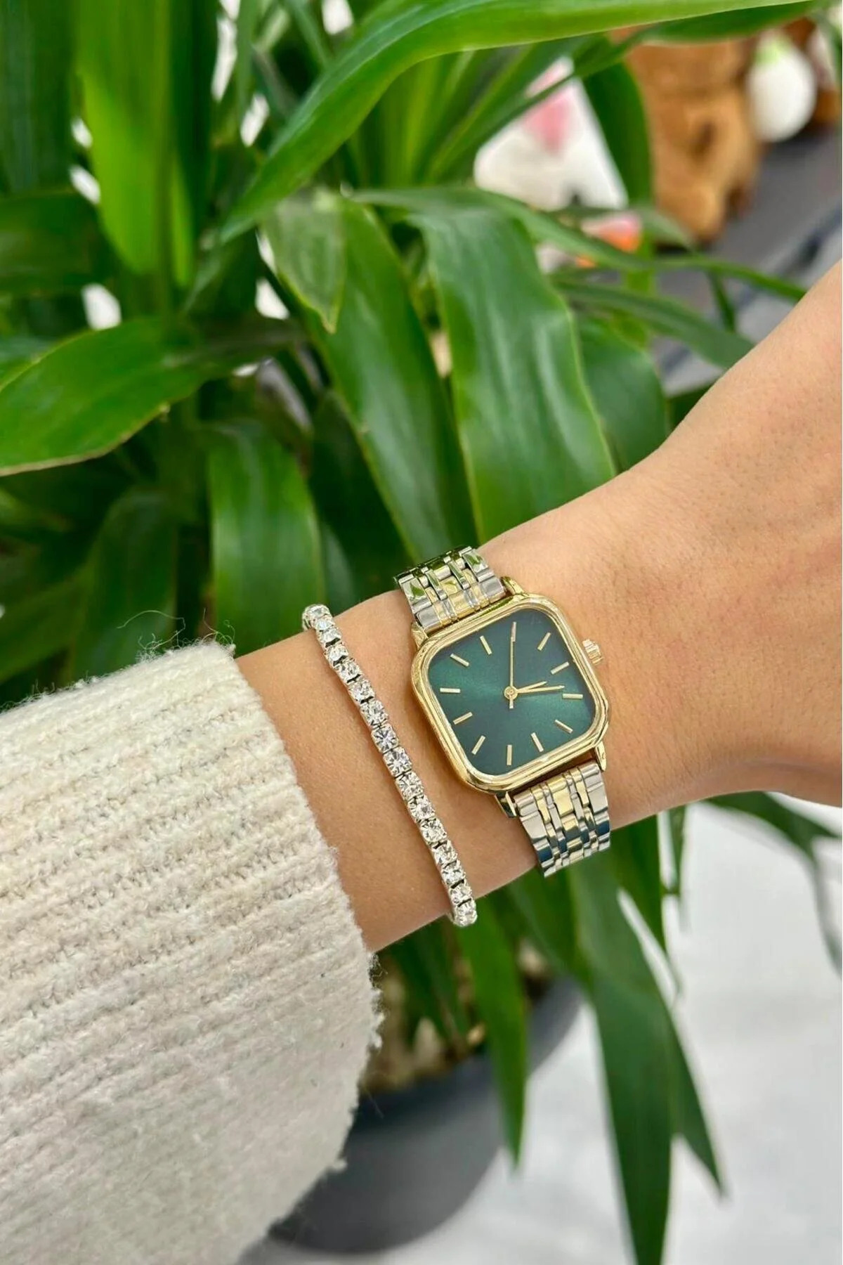 DEEPORA  KARE KASA KADIN KOL SAATİ - Görsel 7