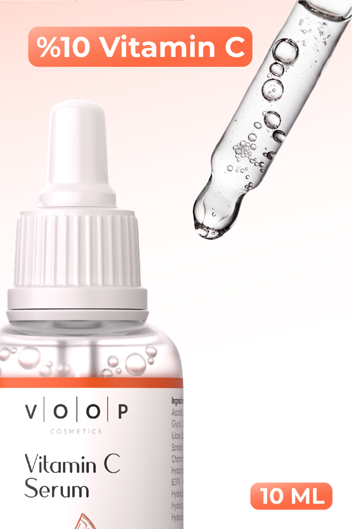 Koyu Leke Karşıtı & Yoğun Aydınlatıcı Mini Vitamin C Serum | %10 Vitamin C - 10 ml — 642 — تصویر 3 از 7
