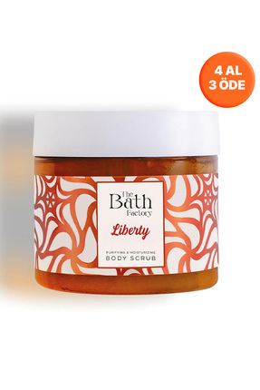 THE BATH FACTORY Nemlendirici Ve Arındırıcı Vücut Peelingi - Liberty 300 gr