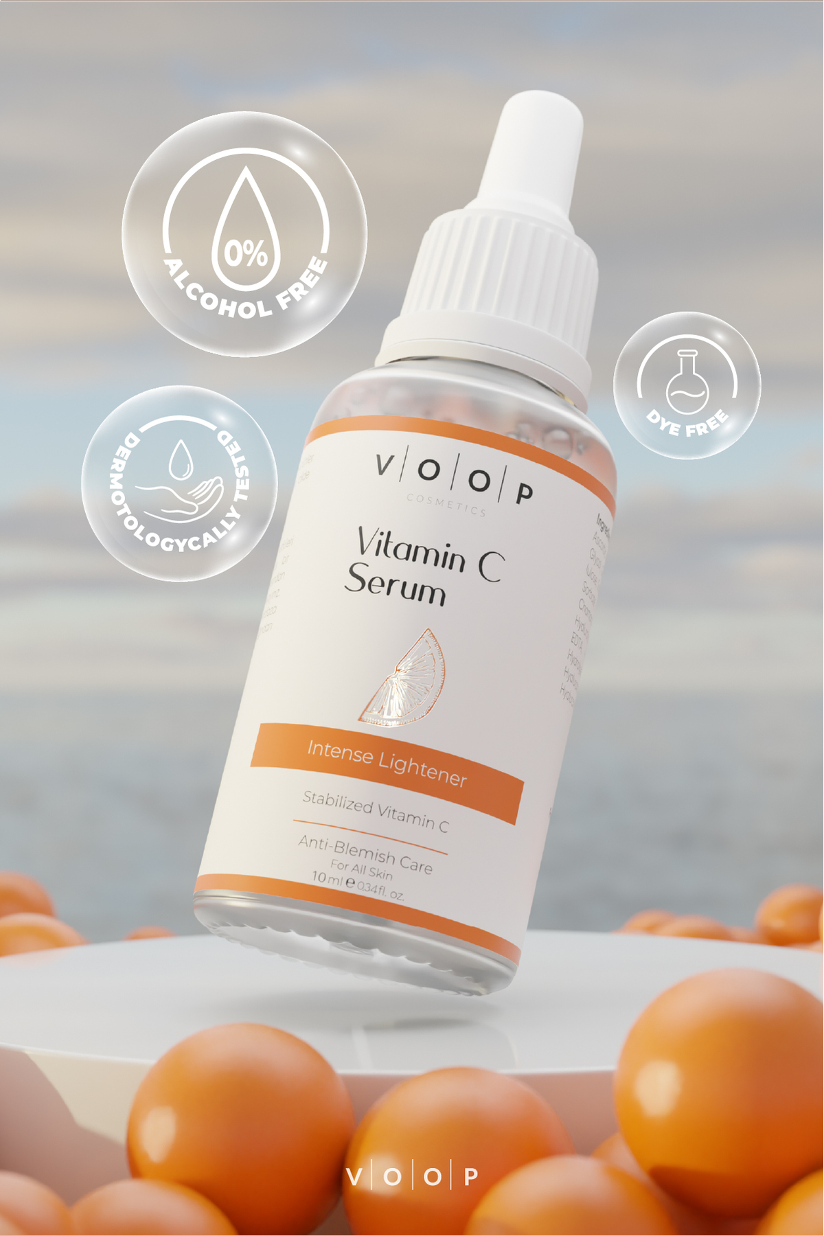 Koyu Leke Karşıtı & Yoğun Aydınlatıcı Mini Vitamin C Serum | %10 Vitamin C - 10 ml — 642 — تصویر 6 از 7