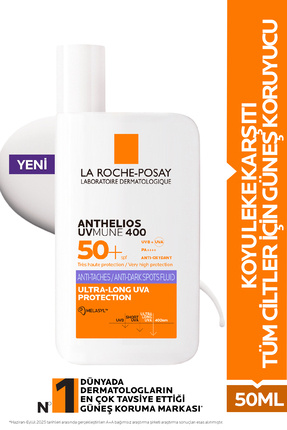 La Roche Posay Anthelios Uvmune Anti Dark Spots Fluid Lekeli Ciltlere Özel Gü...