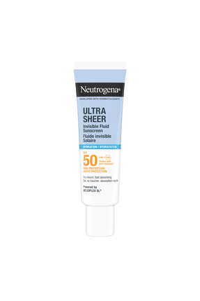 Neutrogena Ultra Sheer Hydrating Fluid SPF50 Yüz Güneş Koruyucu, 50 ml