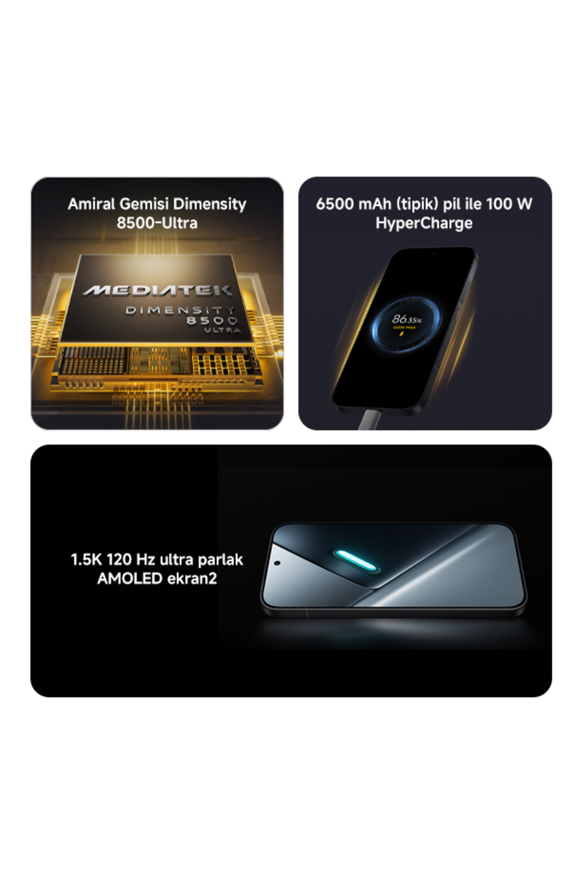 POCO X8 Pro 12GB+512GB Beyaz ( Xiaomi Türkiye Garantili )