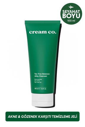 Cream Co. Sivilce & Akne & Siyah Nokta Karşıtı Yüz Temizleme Jeli | Niacinami...