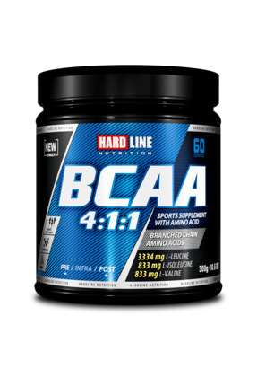Hardline 4:1:1 Bcaa 300 gr 60 Servis Aromasız