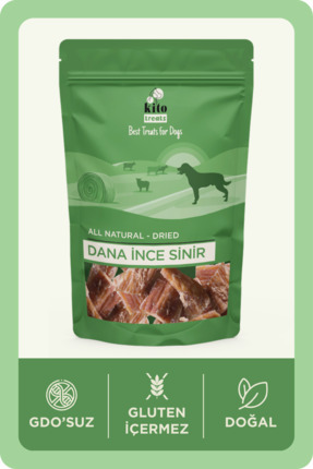 kito Dana Ince Sinir Çiğnemelik Köpek Ödül Maması %100 Doğal, Glutensiz, Orga...