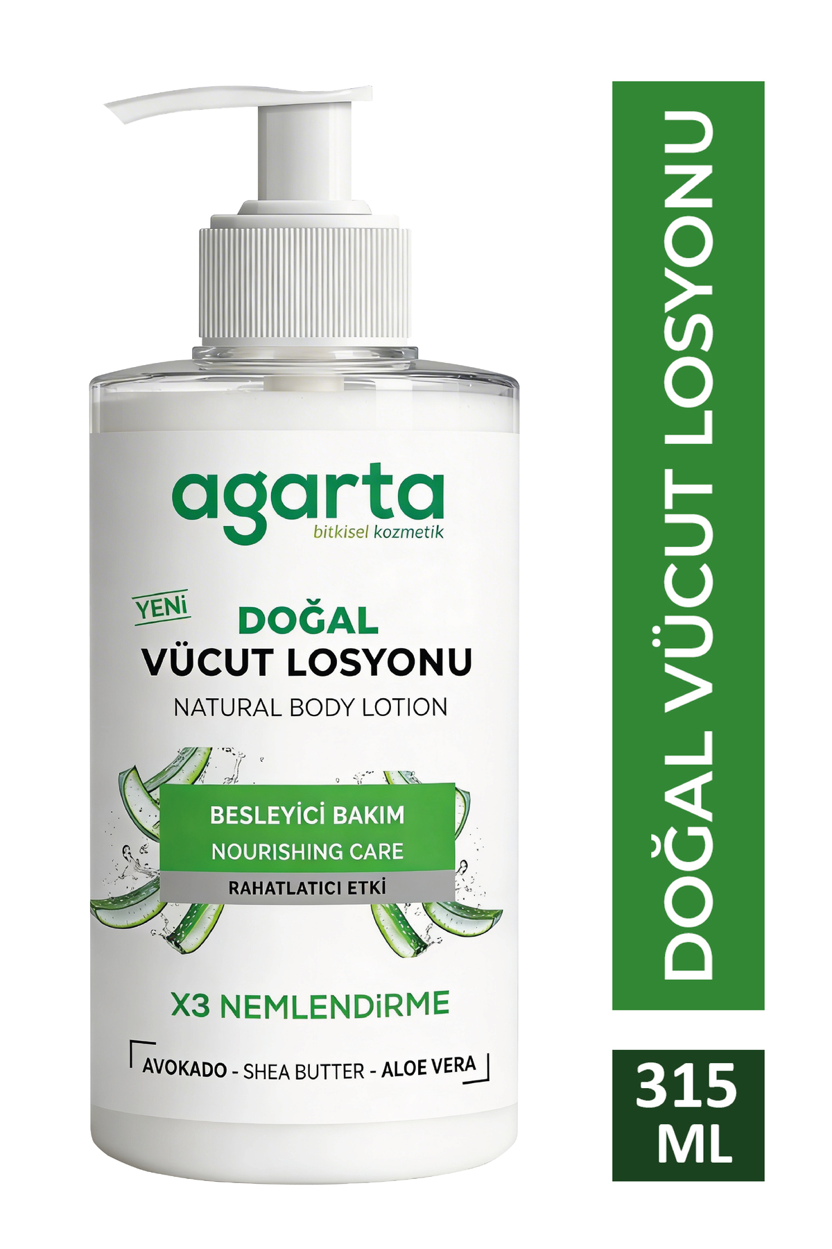 Agarta Doğal Nemlendirici Vücut Losyonu 315 ML — 8699943340674