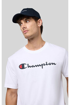 Champion Icons SS Tee Beyaz Erkek Tişört-220256-WW001